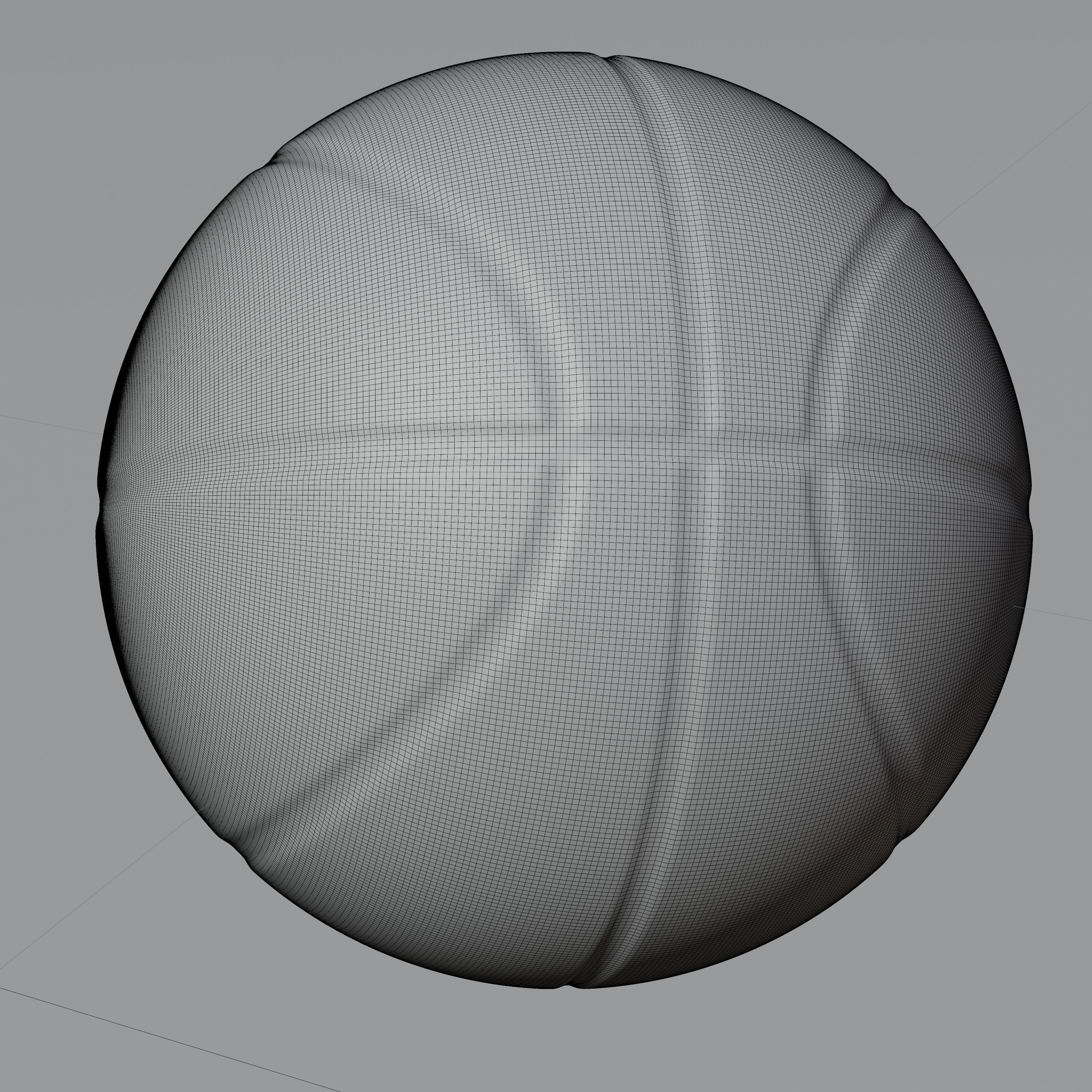 NBA Wilson Official Game basketball 2023 3D model_4
