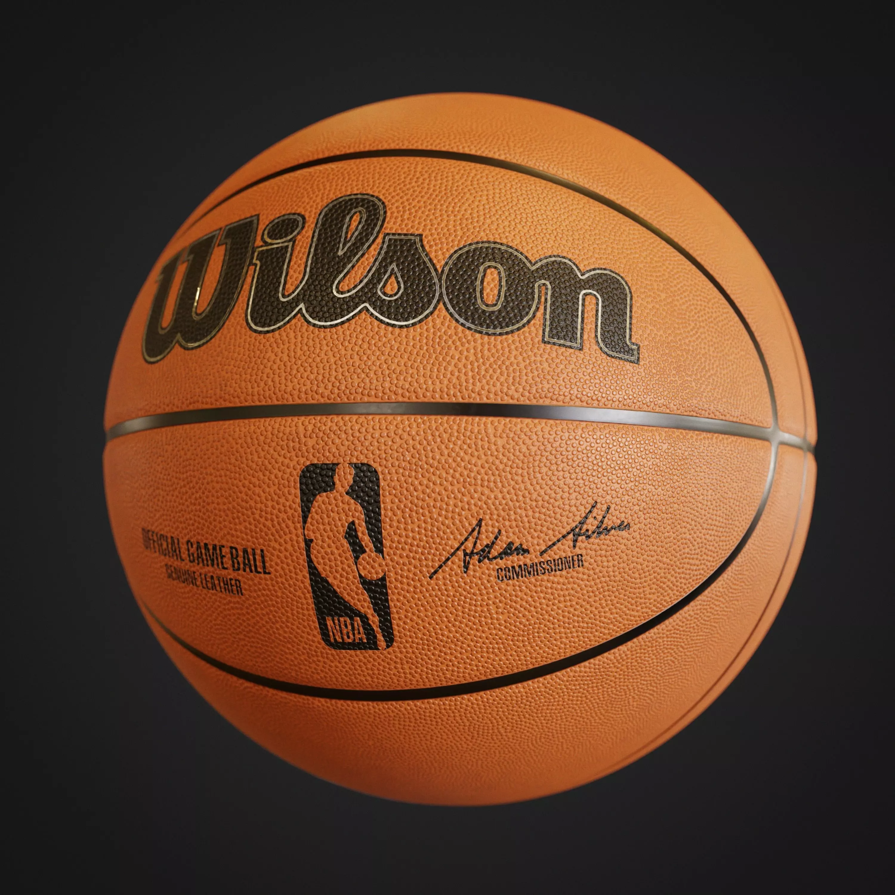 NBA Wilson Official Game basketball 2023 3D model_0