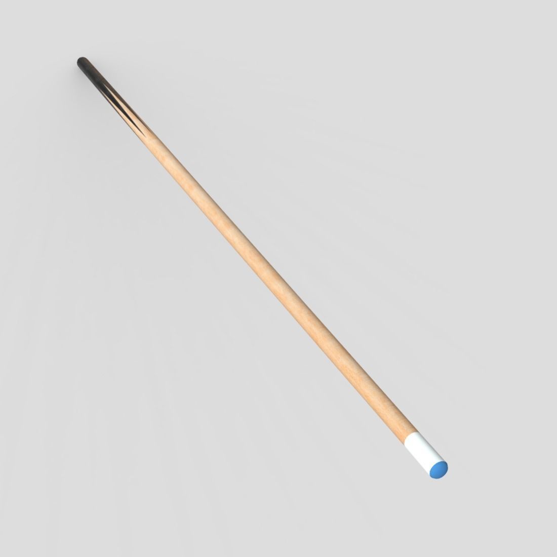 CC0 - Cue Stick Free low-poly 3D model_7