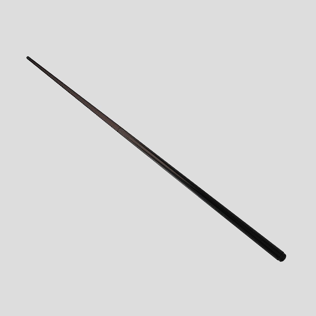 CC0 - Cue Stick Free low-poly 3D model_10