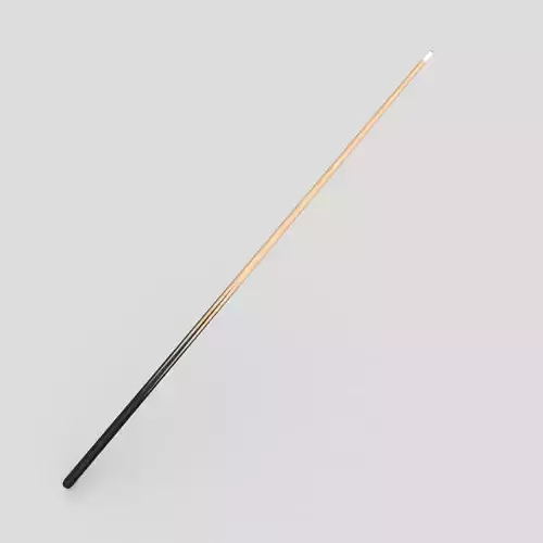 CC0 - Cue Stick Free low-poly 3D model CC0 - Cue Stick Free low-poly 3D model