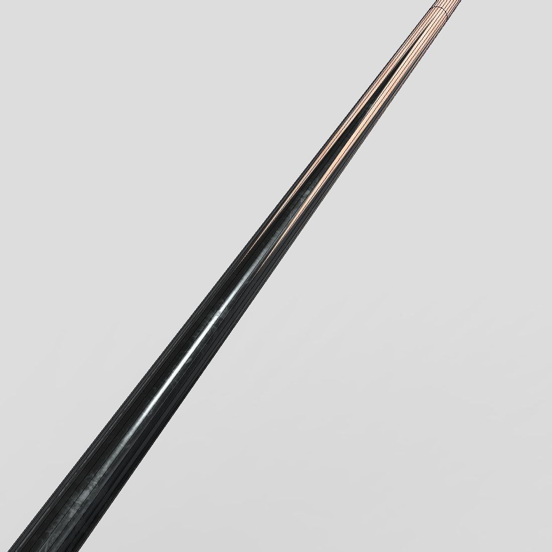CC0 - Cue Stick Free low-poly 3D model_12