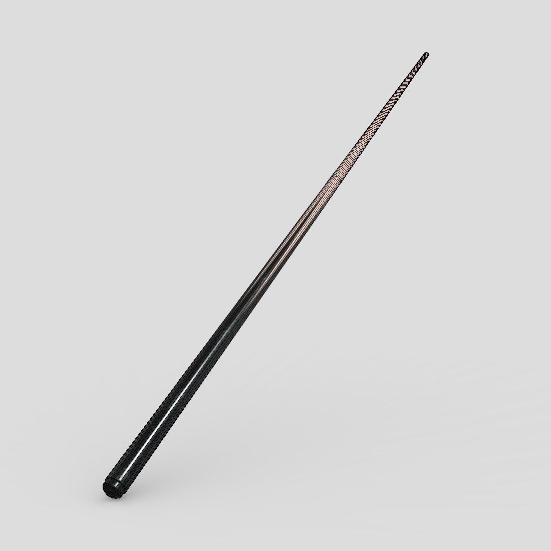 CC0 - Cue Stick Free low-poly 3D model_4