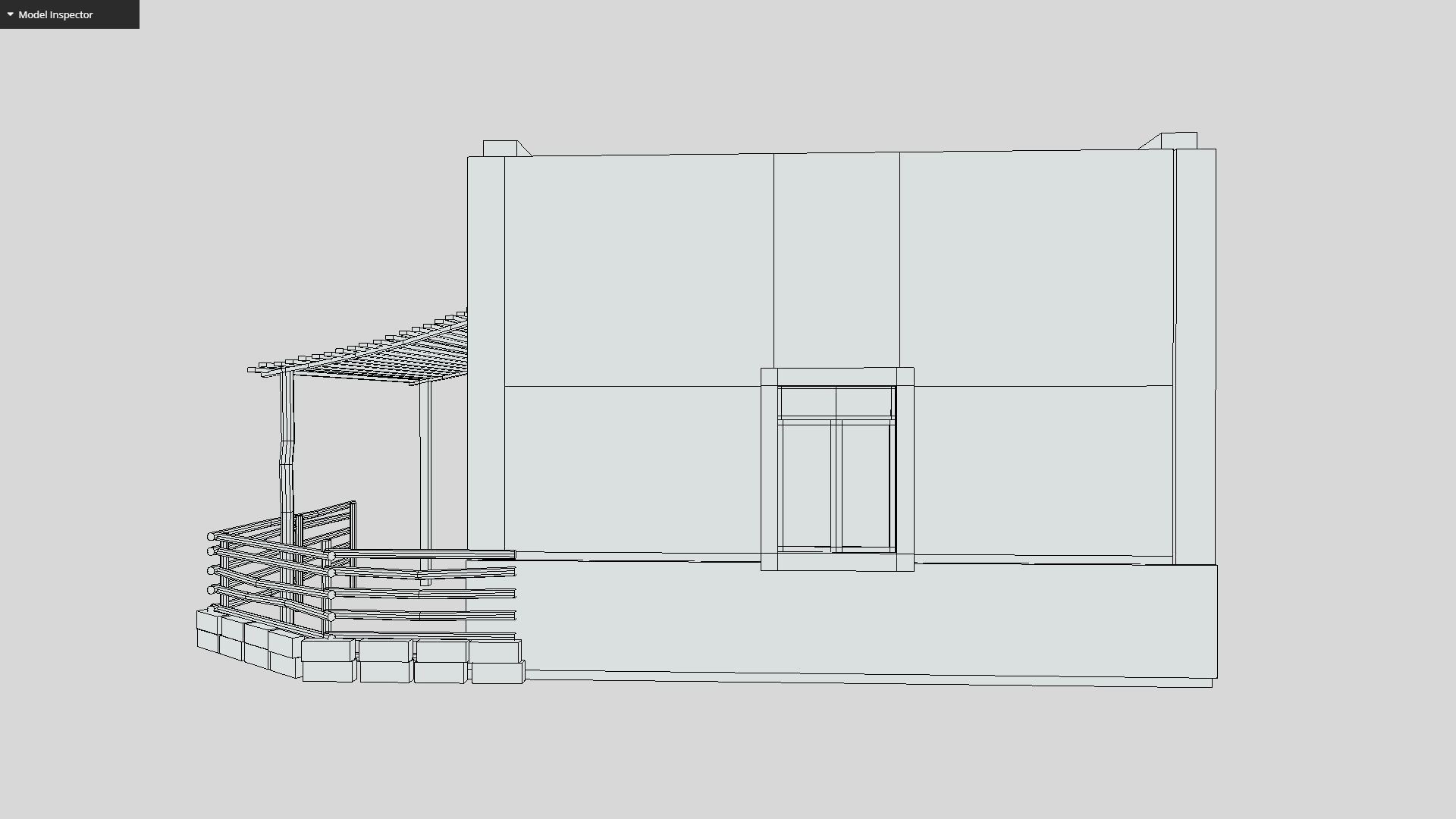 Small Building Low-poly 3D model_3