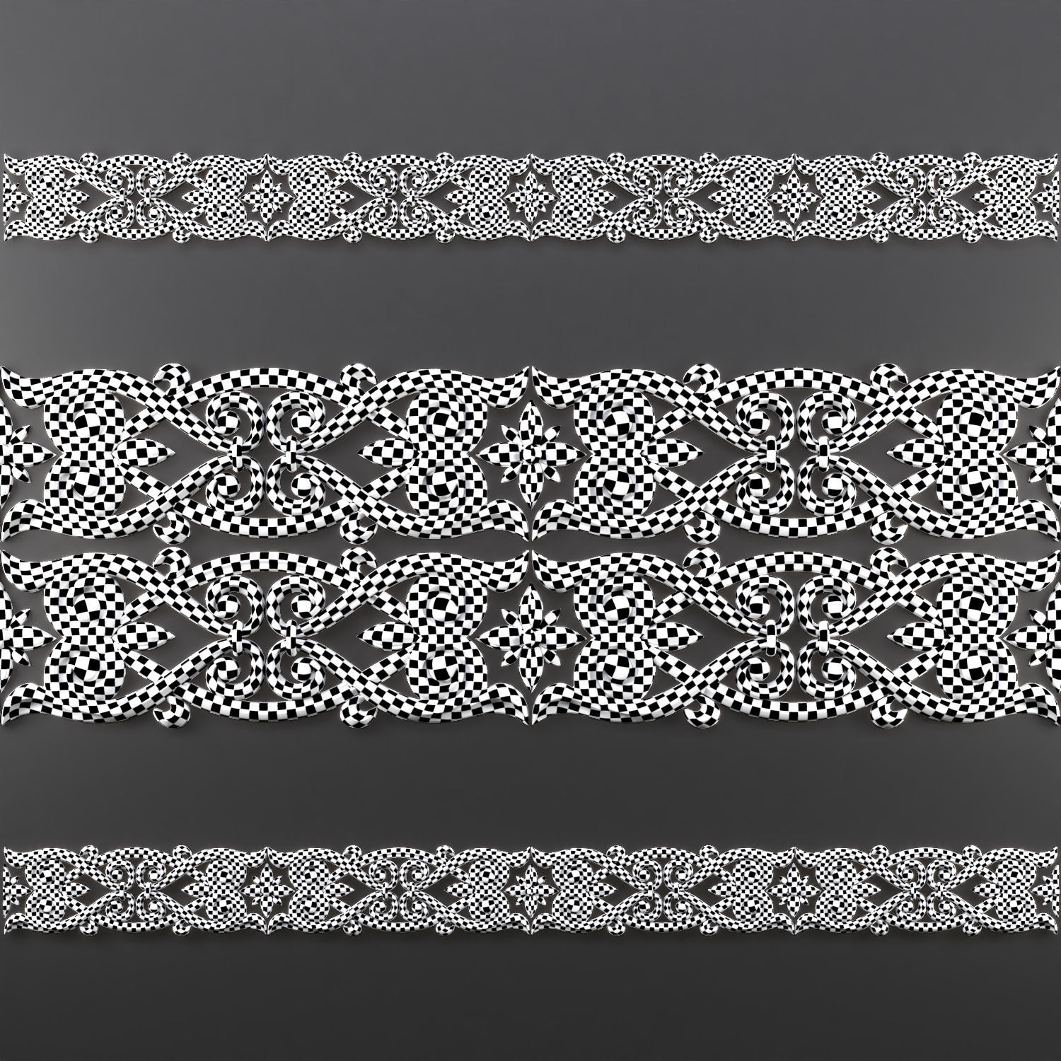 Oz-Trim Ornament 02 3D model_3