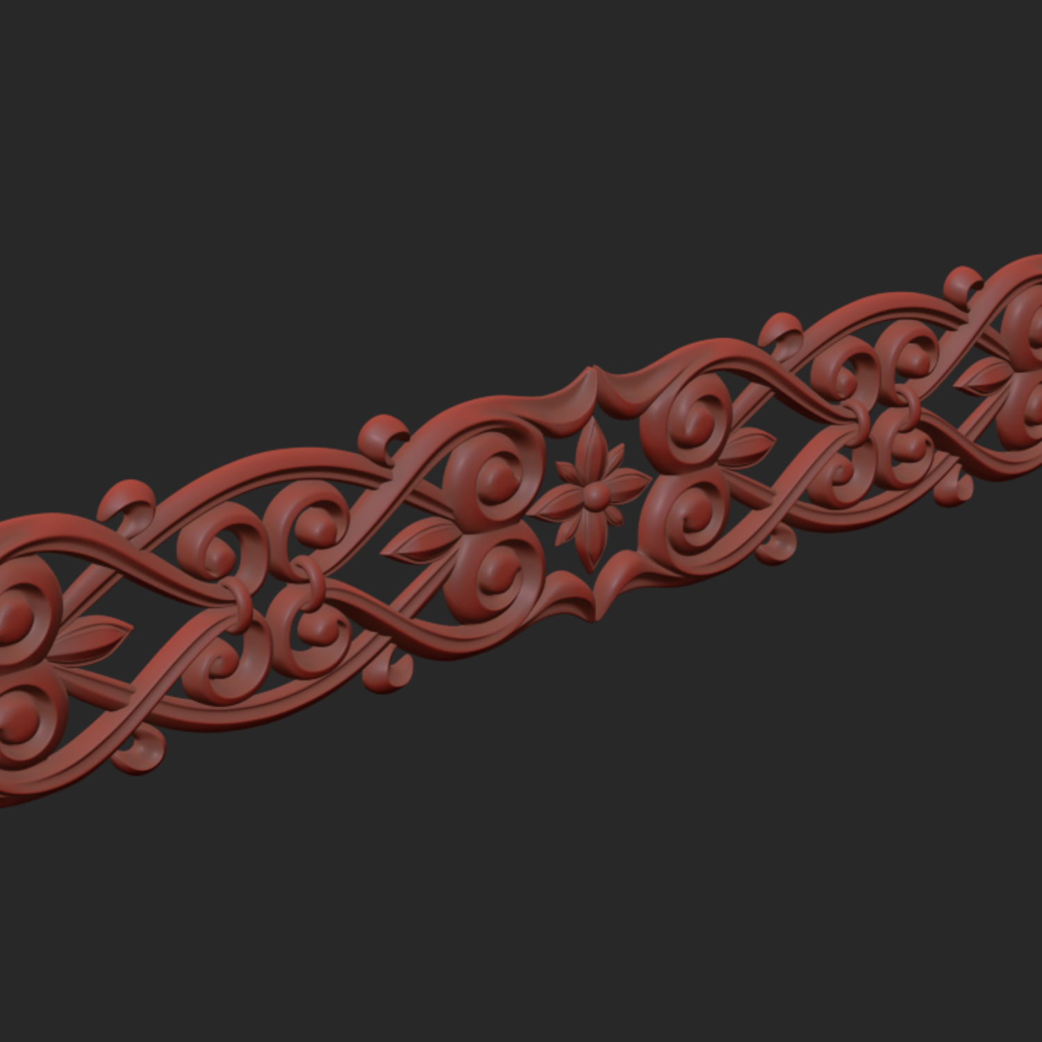 Oz-Trim Ornament 02 3D model_4