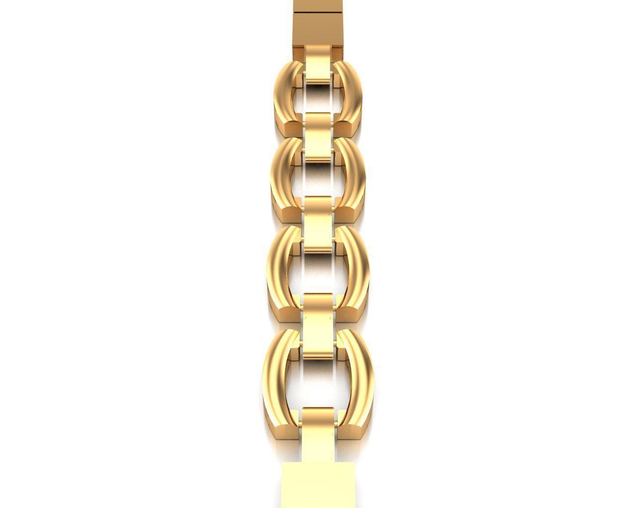 Printable Fusion Bracelet 3D print model_3