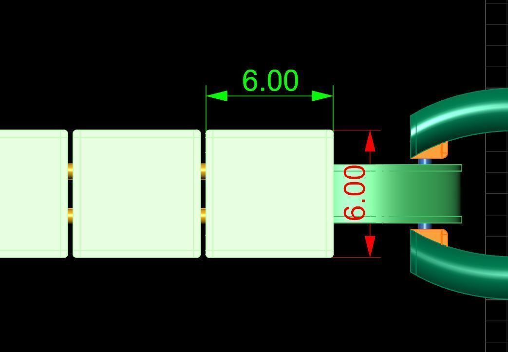 Printable Fusion Bracelet 3D print model_7