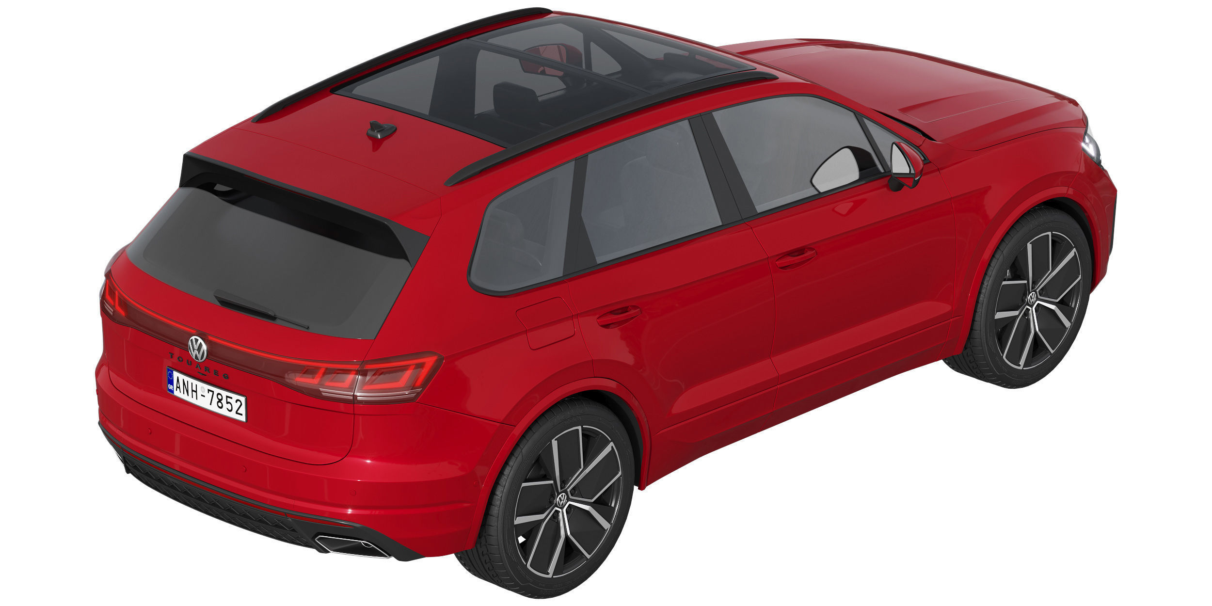 Volkswagen Touareg 2024 3D model_4