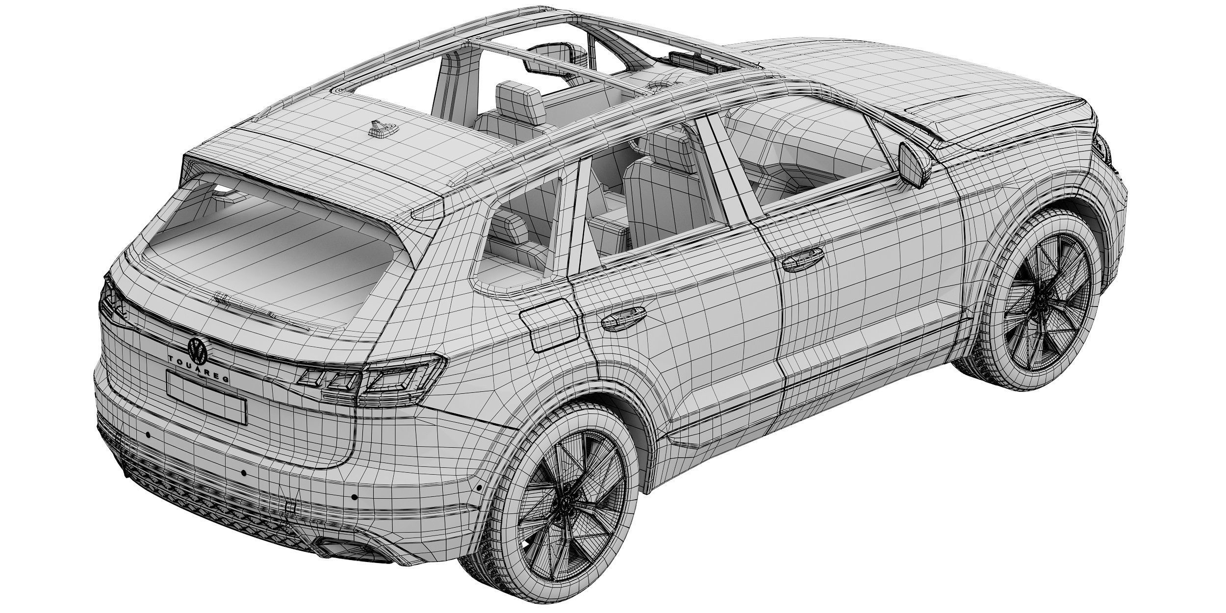 Volkswagen Touareg 2024 3D model_17