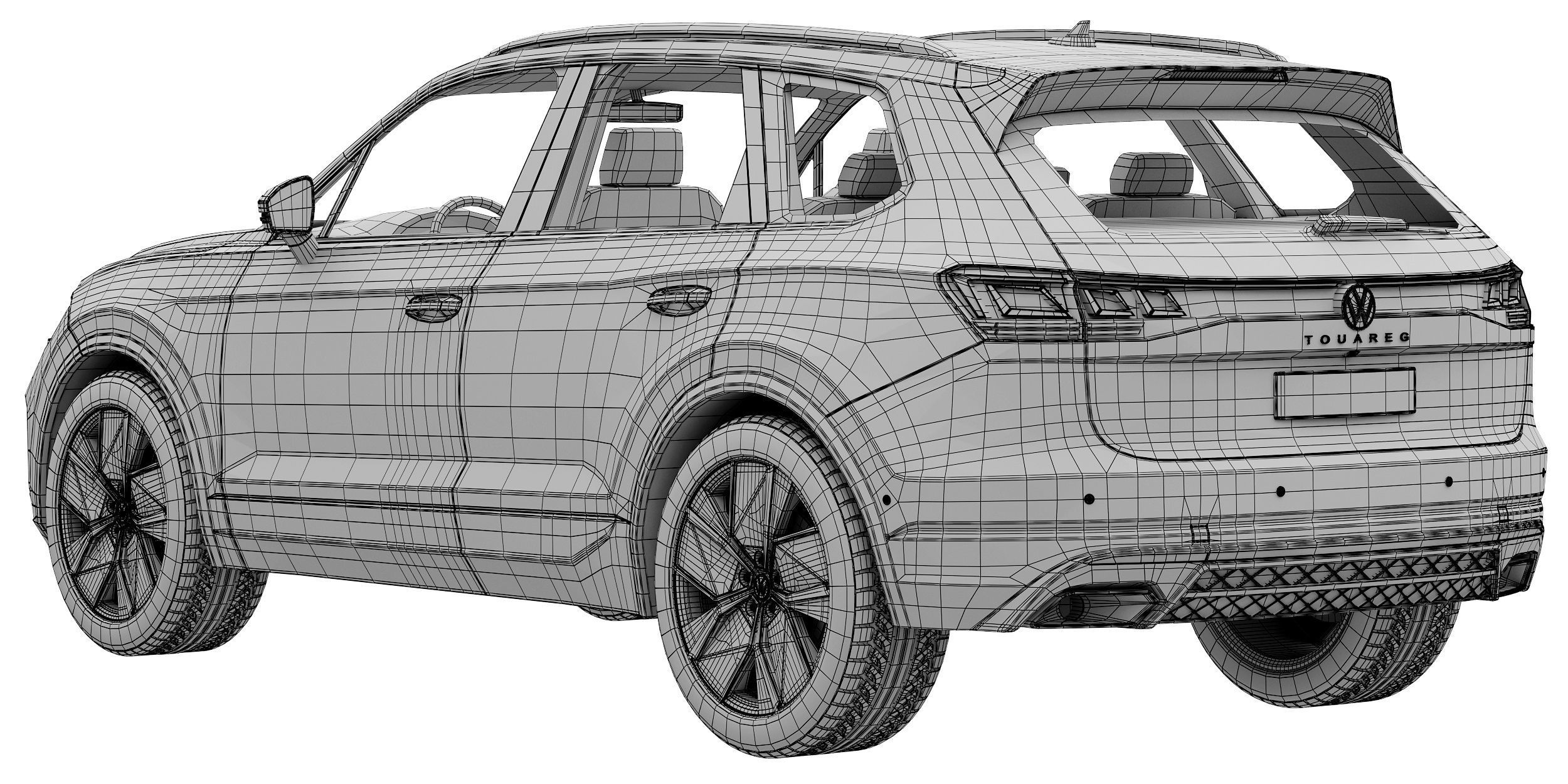 Volkswagen Touareg 2024 3D model_15