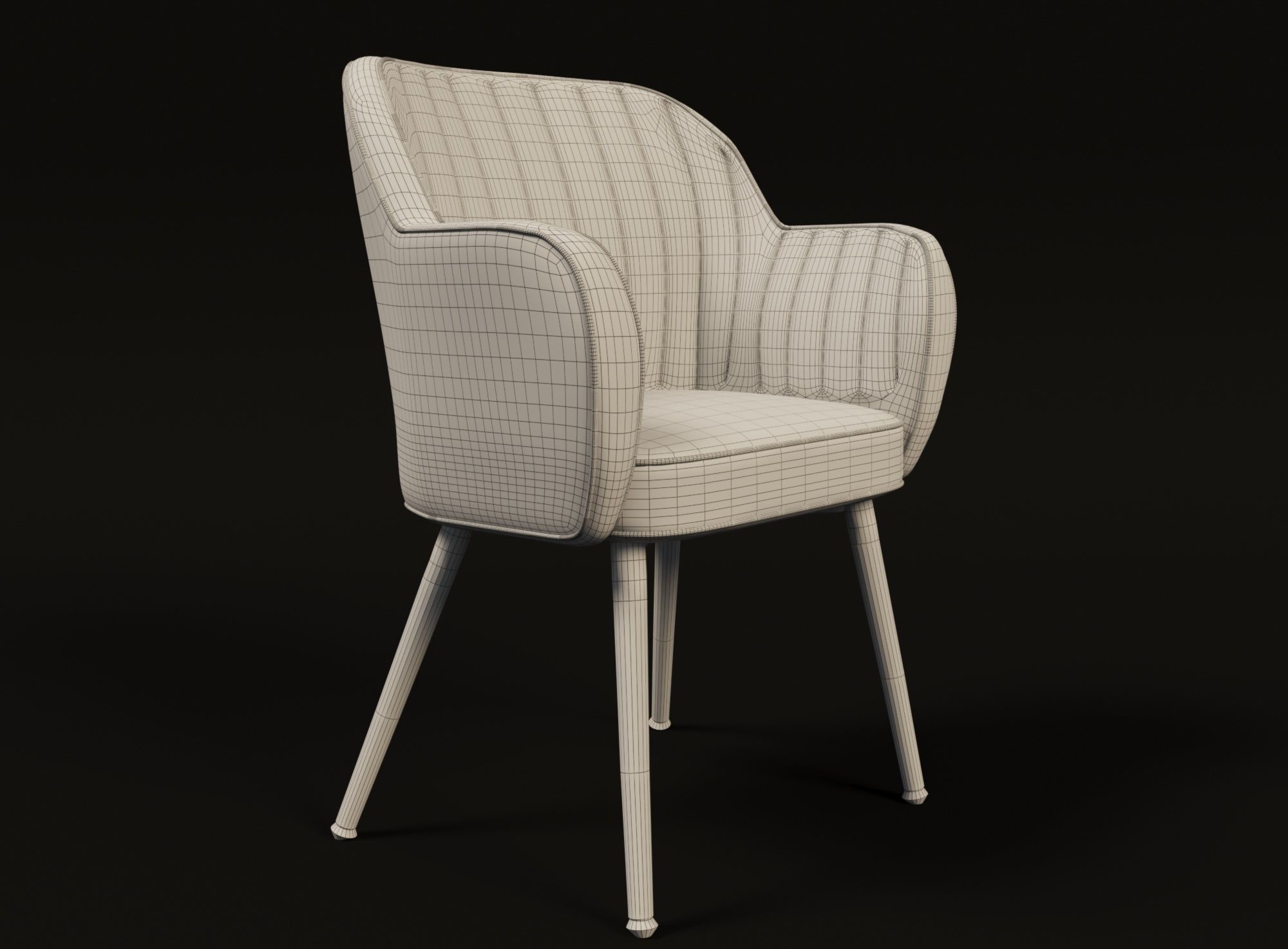ANDES Armchair 3D model_5