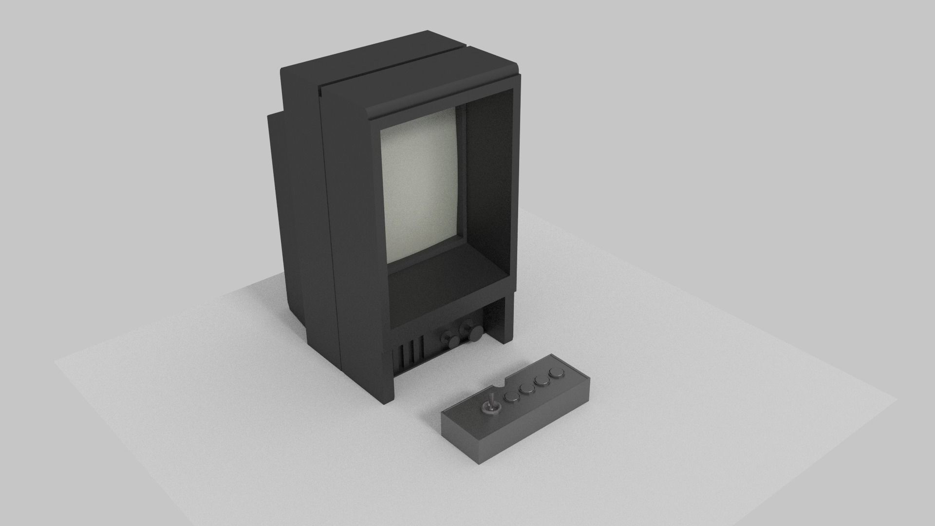 10 video game consoles  part 2 3D model_10