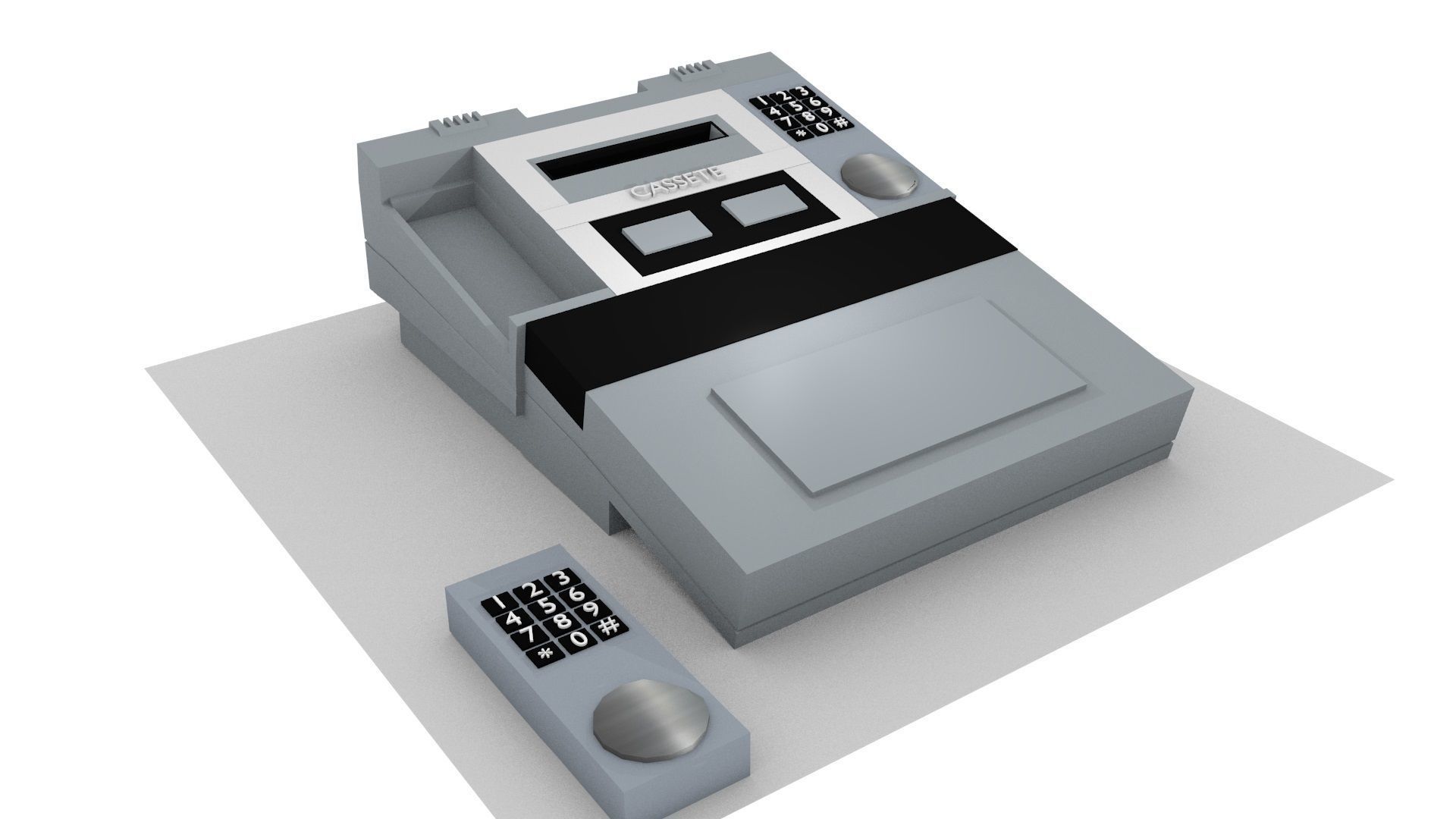 10 video game consoles  part 2 3D model_4