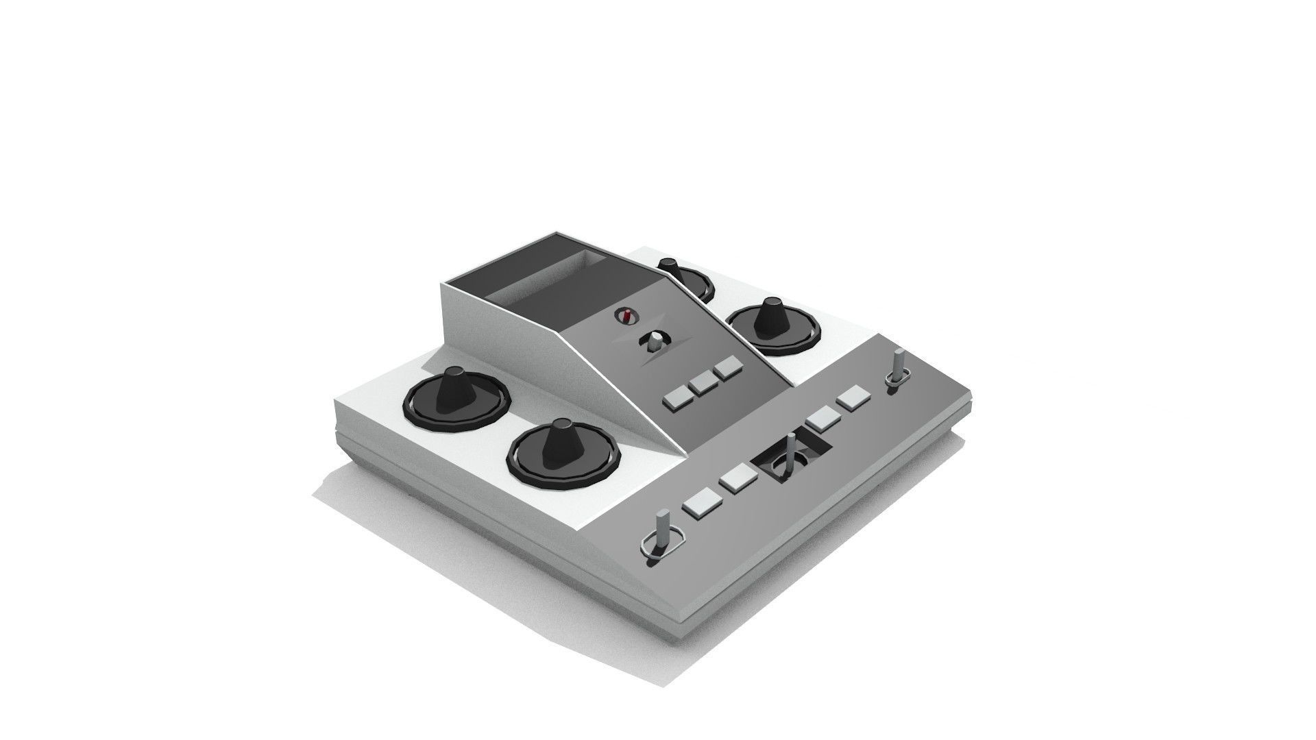 10 video game consoles  part 2 3D model_6