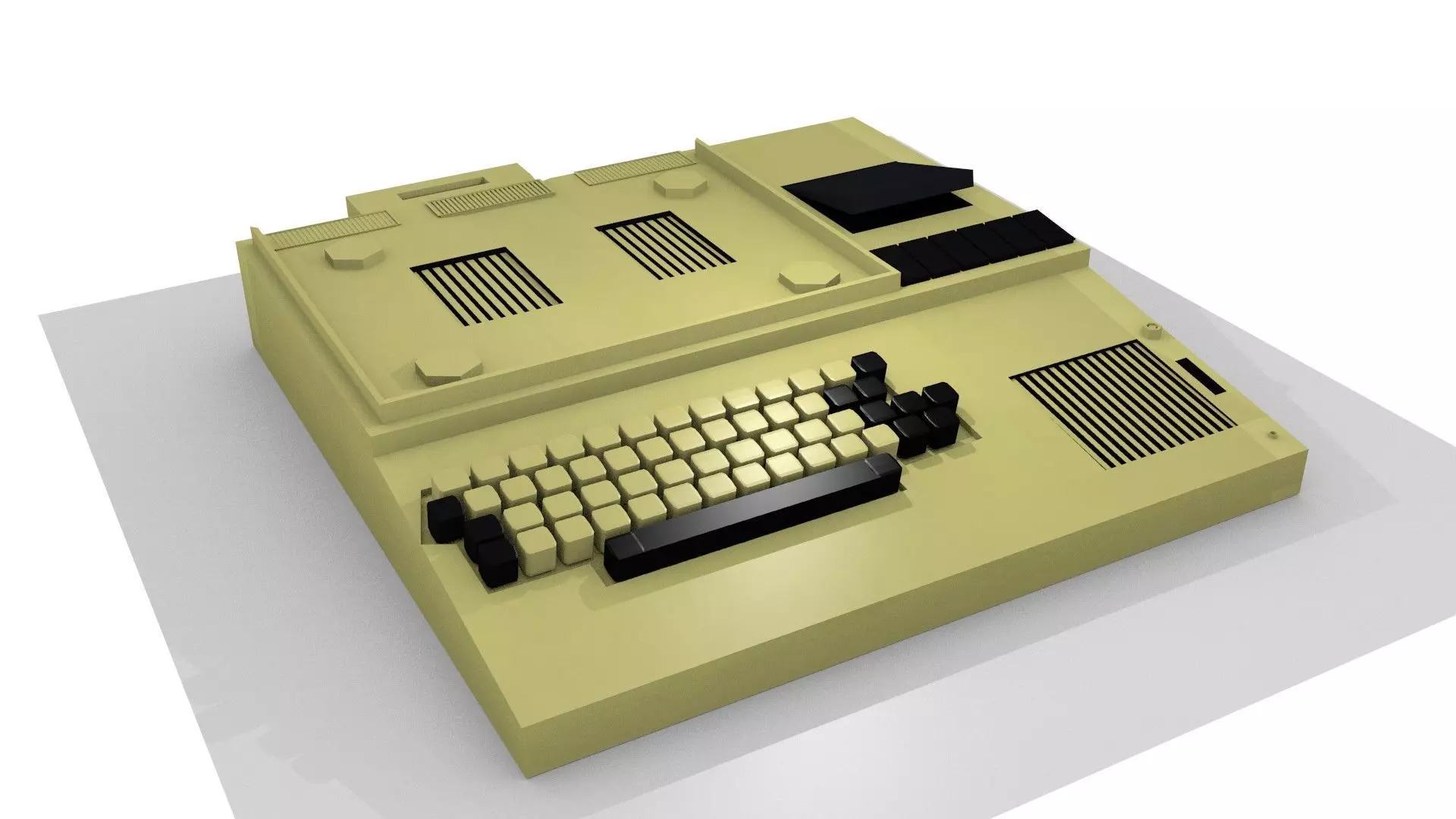 10 video game consoles  part 2 3D model_0