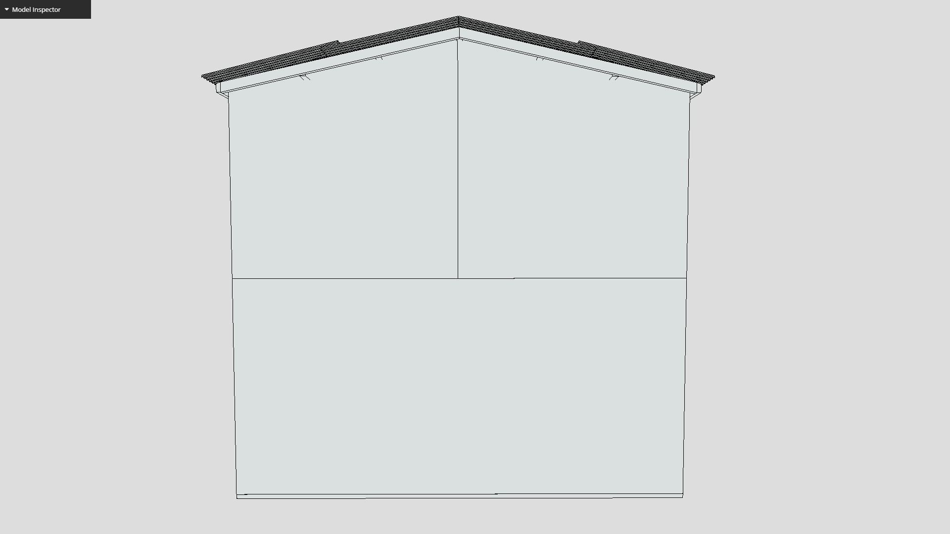 Simple House Low-poly 3D model_5