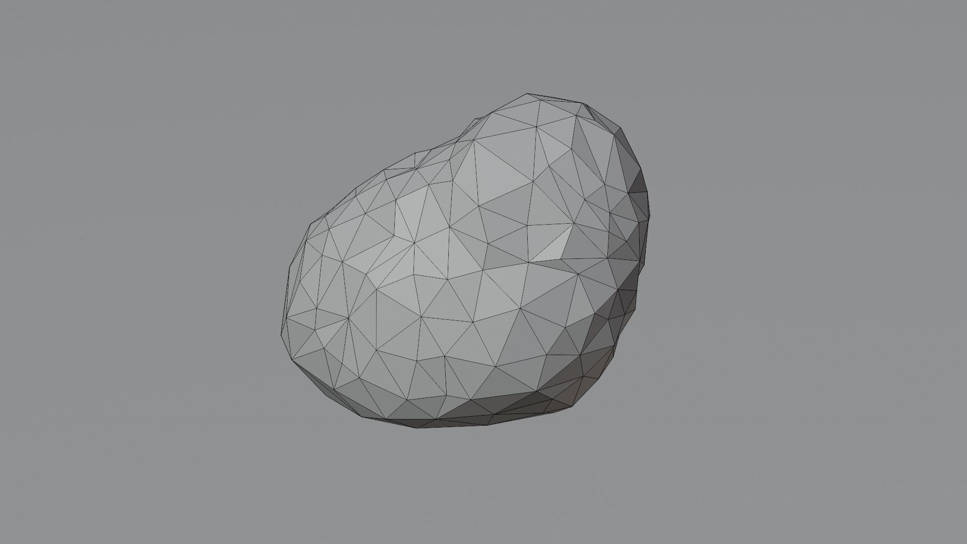 3D Game-Ready Rock Model Free low-poly 3D model_2