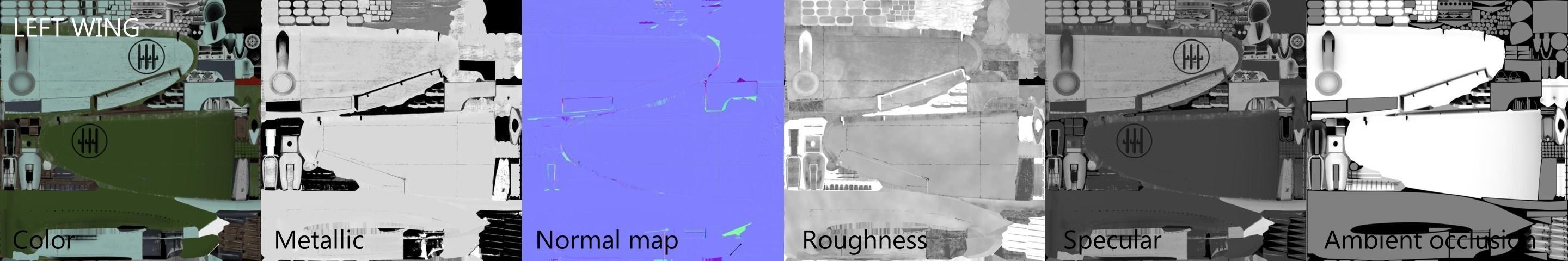 Re2000 Falco I - Catapult version - Rigged Low-poly 3D model_16