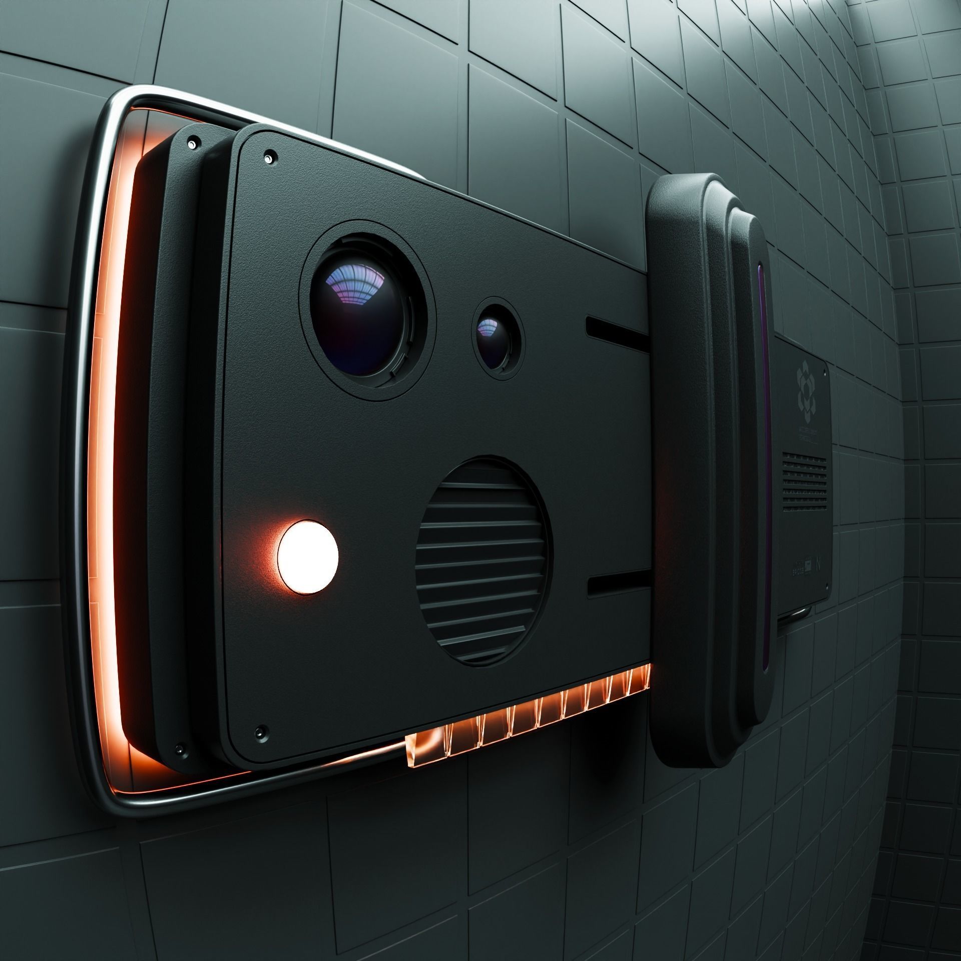 Baseline test Blade Runner 2049 concept computer 3D model_3