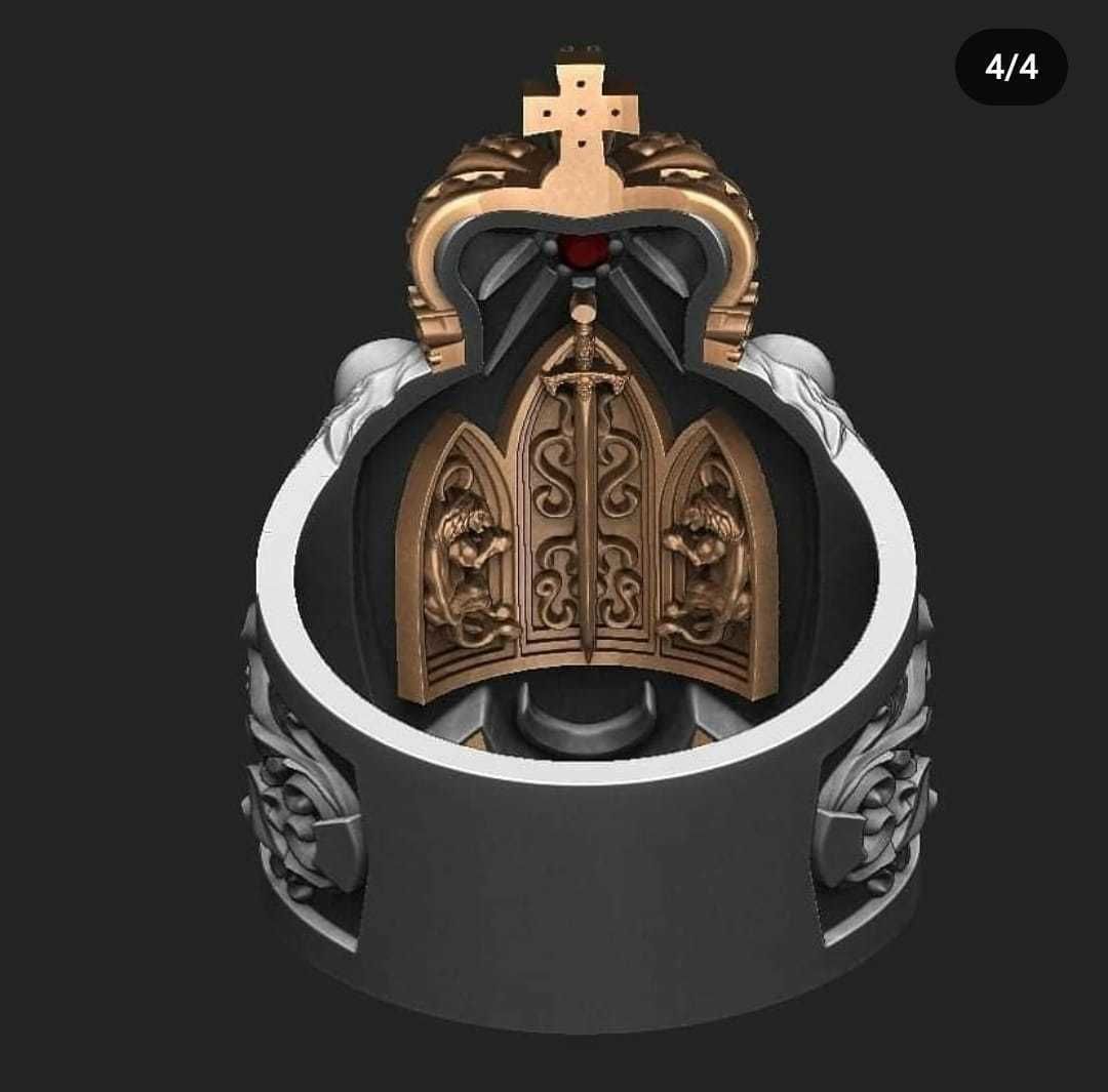 King Lion  3D print model_2