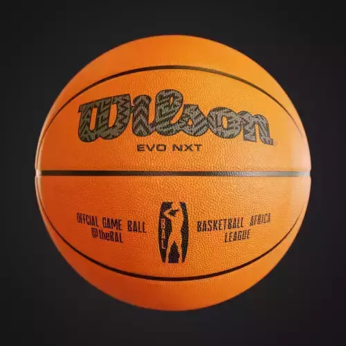 Basketball BAL Official game ball 3D model