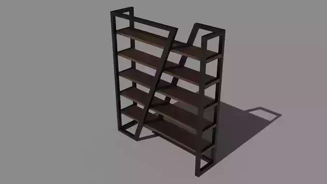 step loft rack shelf