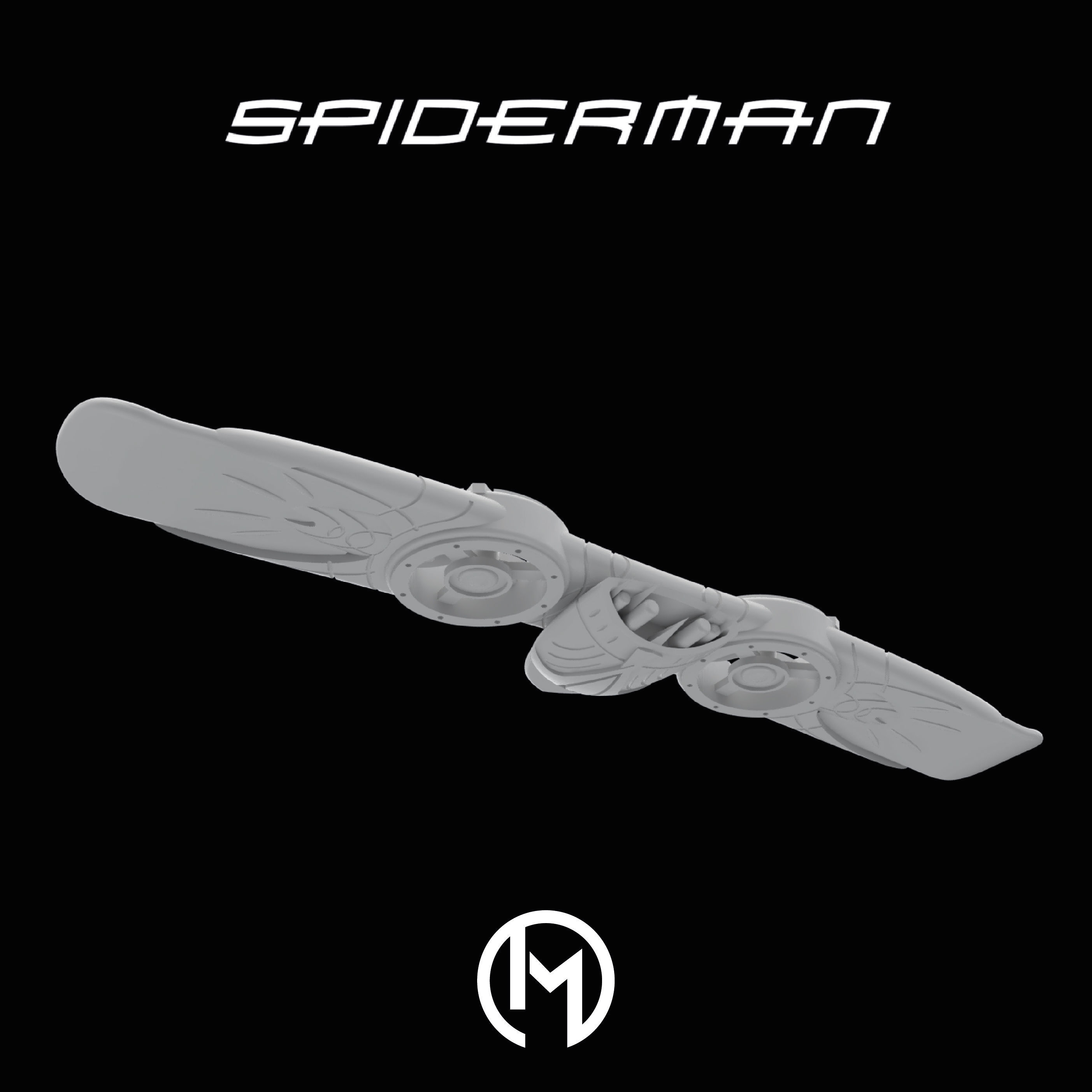 NEW GOBLIN GLIDER SPIDERMAN 3 3D print model_1