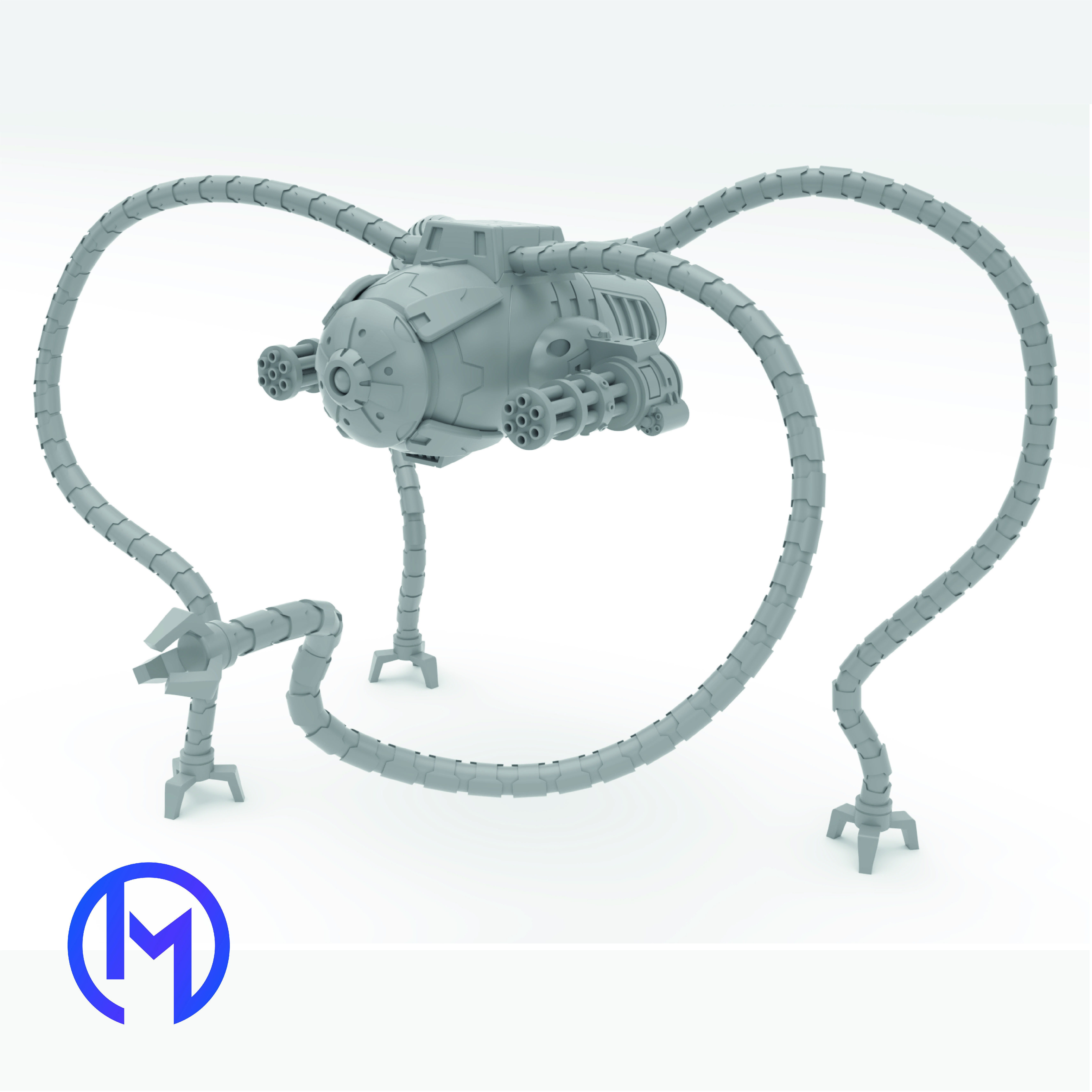 OCTOBOT 3D print model_3