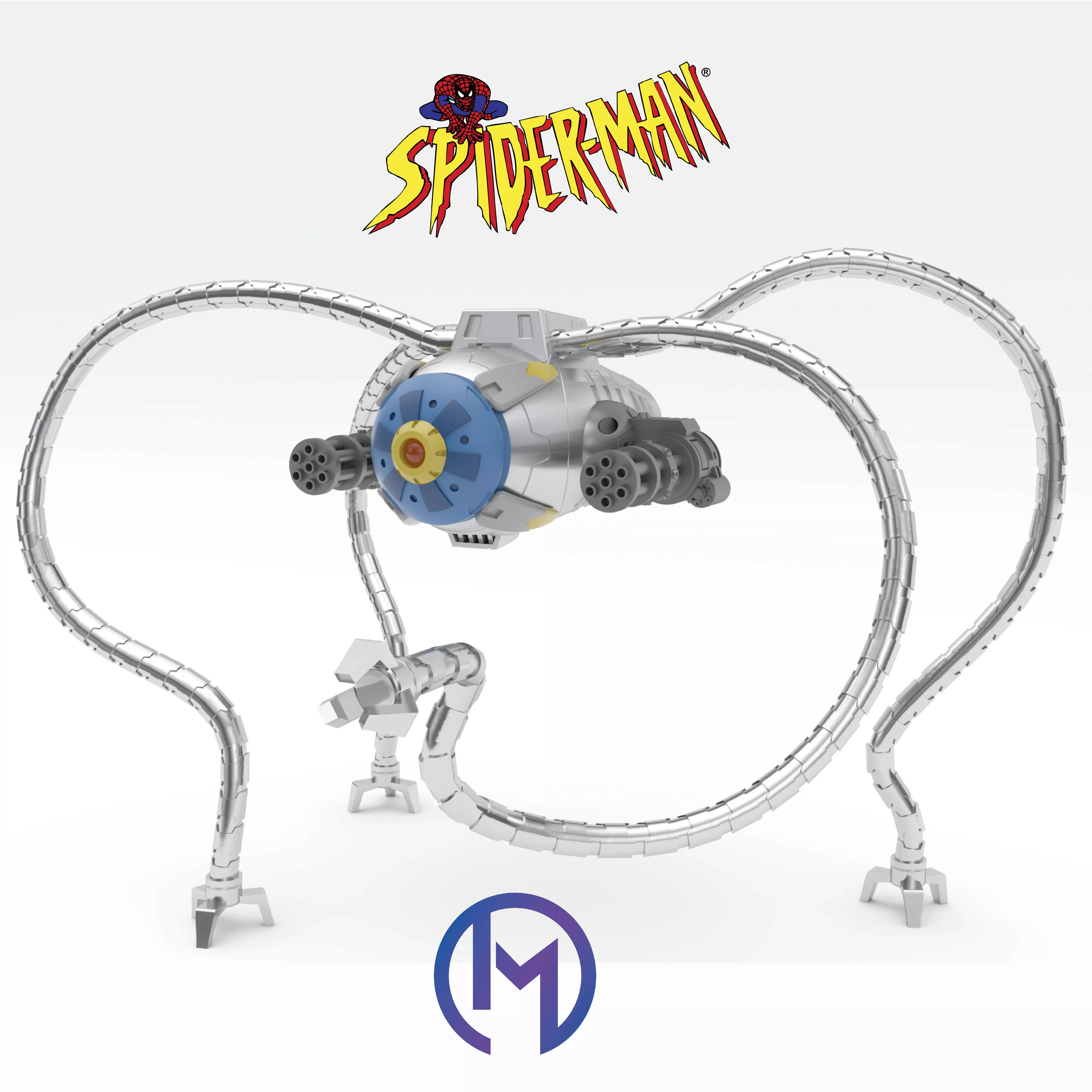 OCTOBOT 3D print model_0