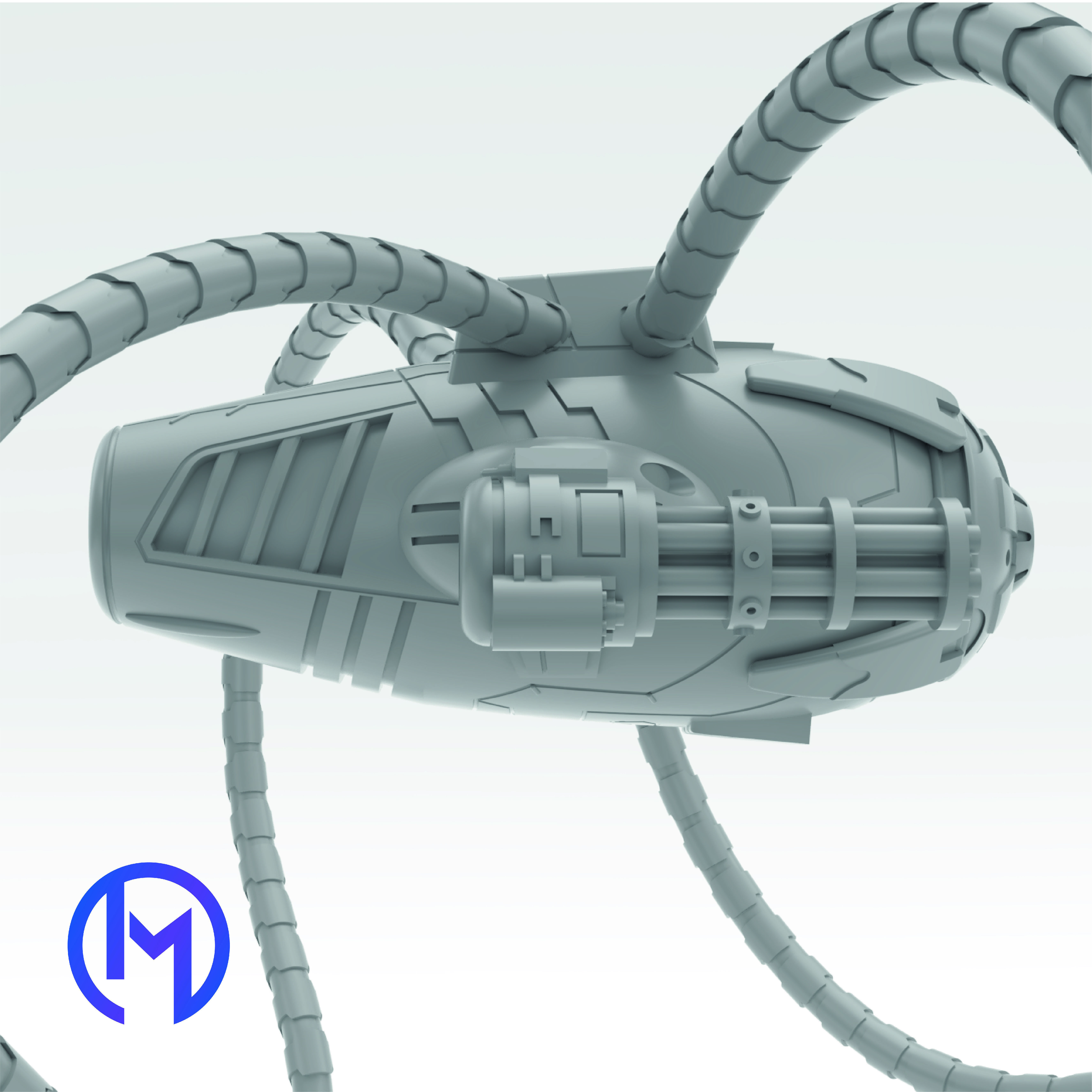 OCTOBOT 3D print model_2