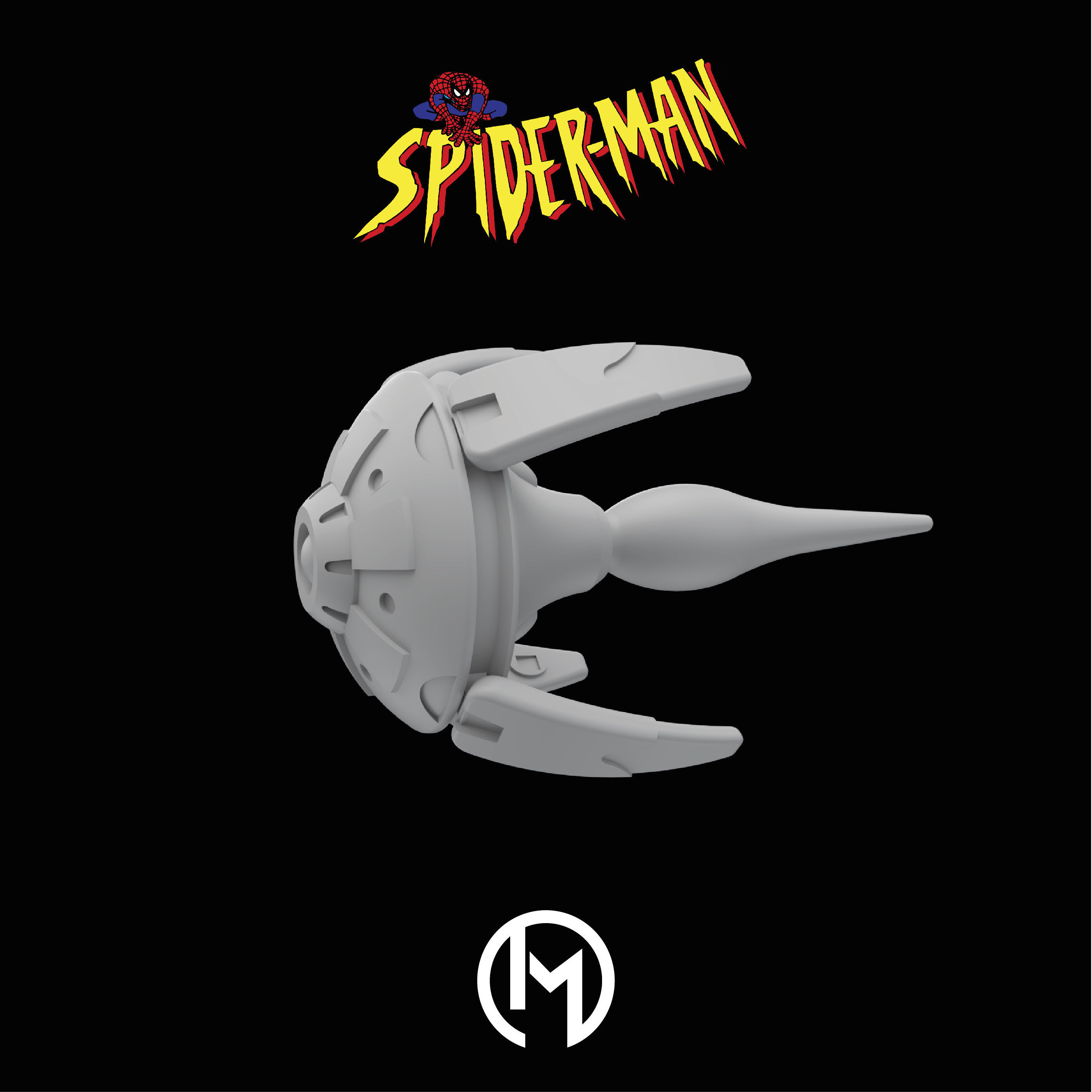 DRON SPIDERMAN SERIES 3D print model_3