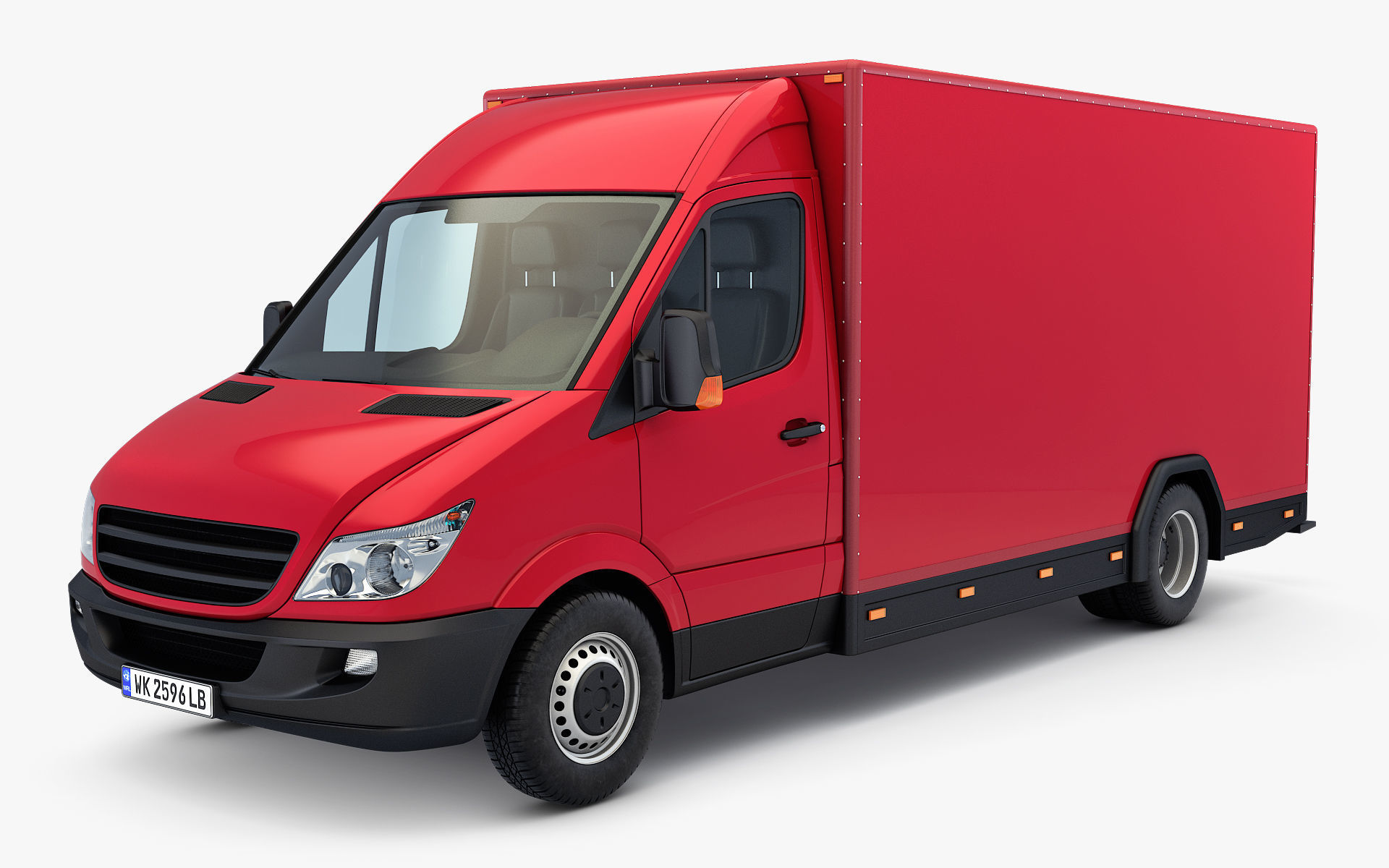 Mini Truck Box v 2 3D model_1