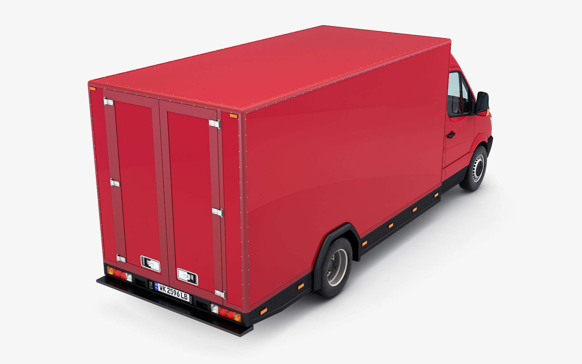 Mini Truck Box v 2 3D model_7