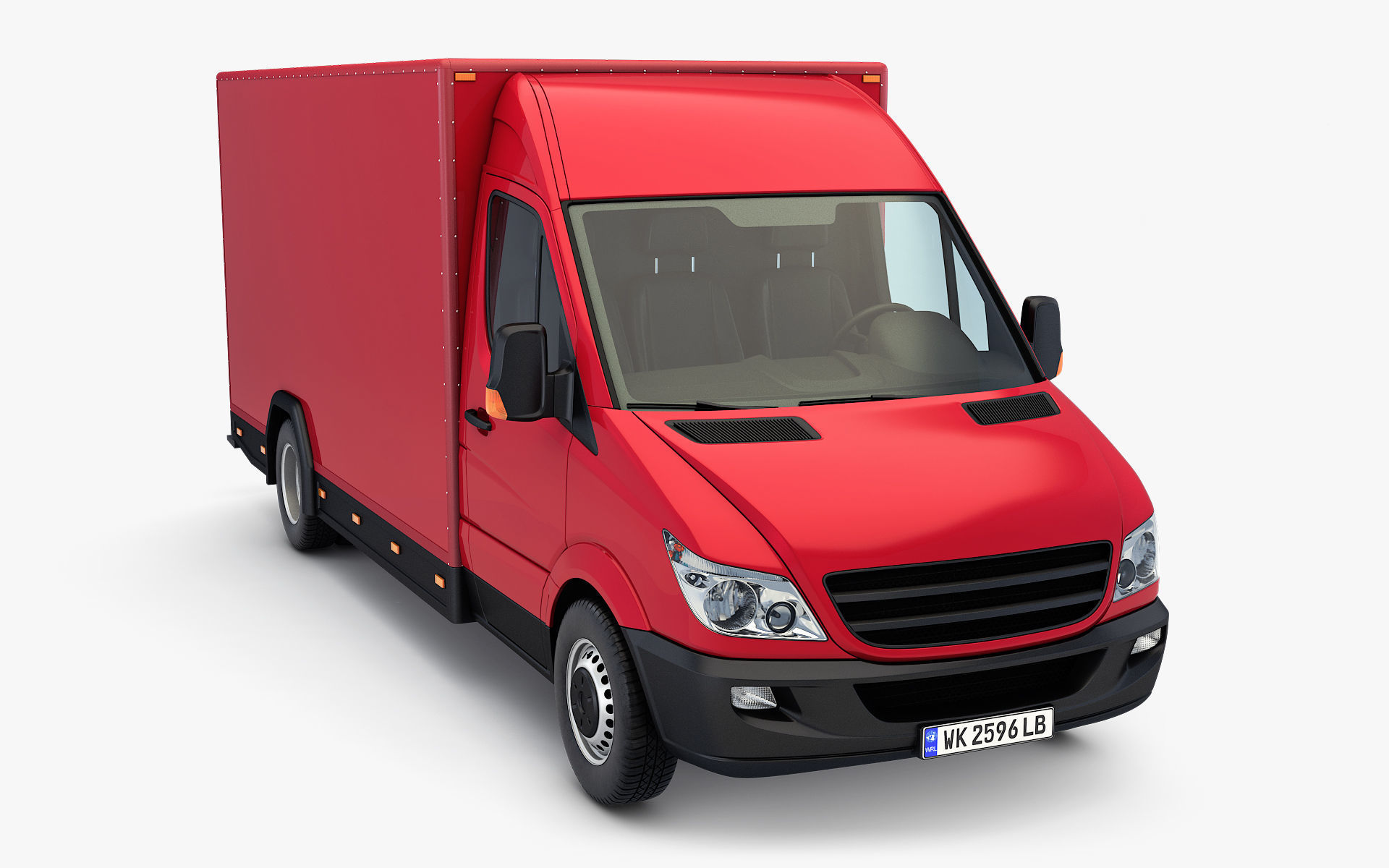 Mini Truck Box v 2 3D model_3