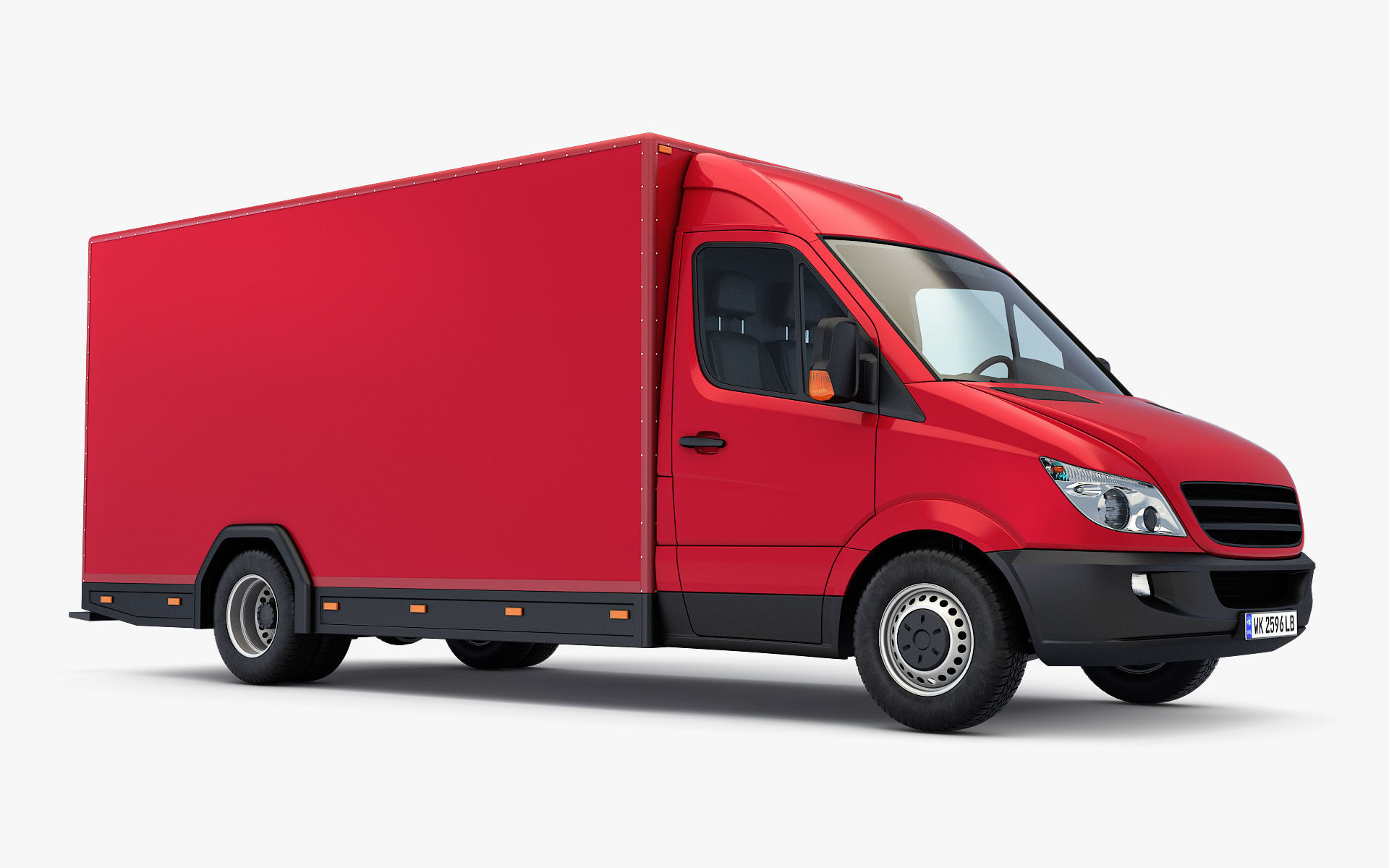 Mini Truck Box v 2 3D model_8