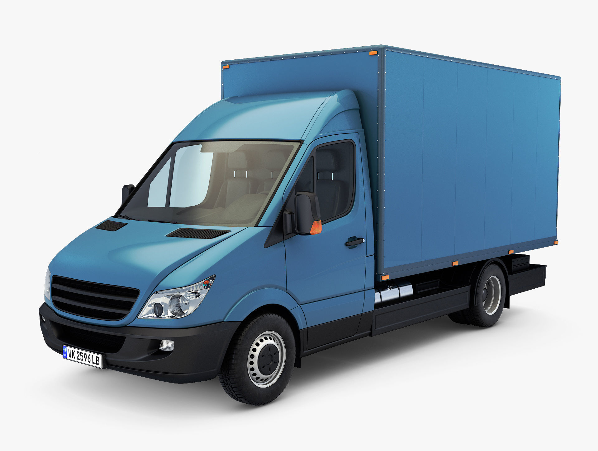 Mini Truck Box v 3 3D model | CGTrader