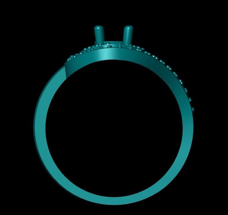 Wedding Engagement Women Ring 3D print model 3D print mode 3D print model_3