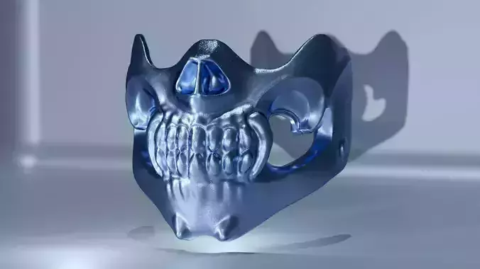 INSPIRED BY THE MILEENA MASK FROM MK 11 STYLIZED VERSION 3D print model