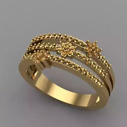 Wedding Engagement Women Ring 3D print model 3D print mode
