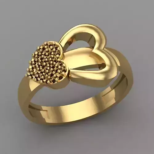 Wedding Engagement Women Ring 3D print model 3D print mode