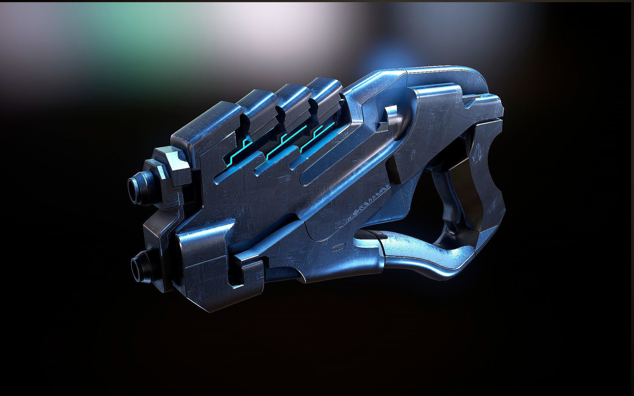 Arc Pistol Mass Effect 3D model_5