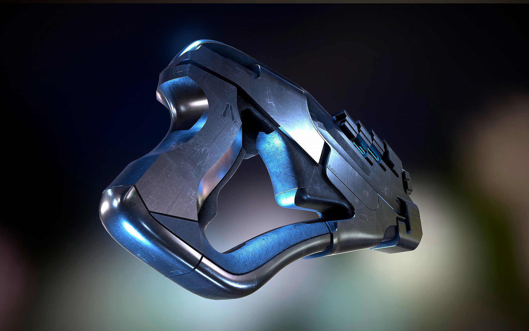 Arc Pistol Mass Effect 3D model_3