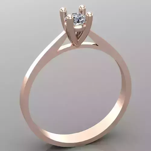 Wedding Engagement Women Ring 3D print model 3D print mode