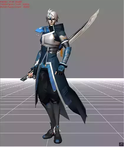 Ling M-World Ling Low-poly 3D model