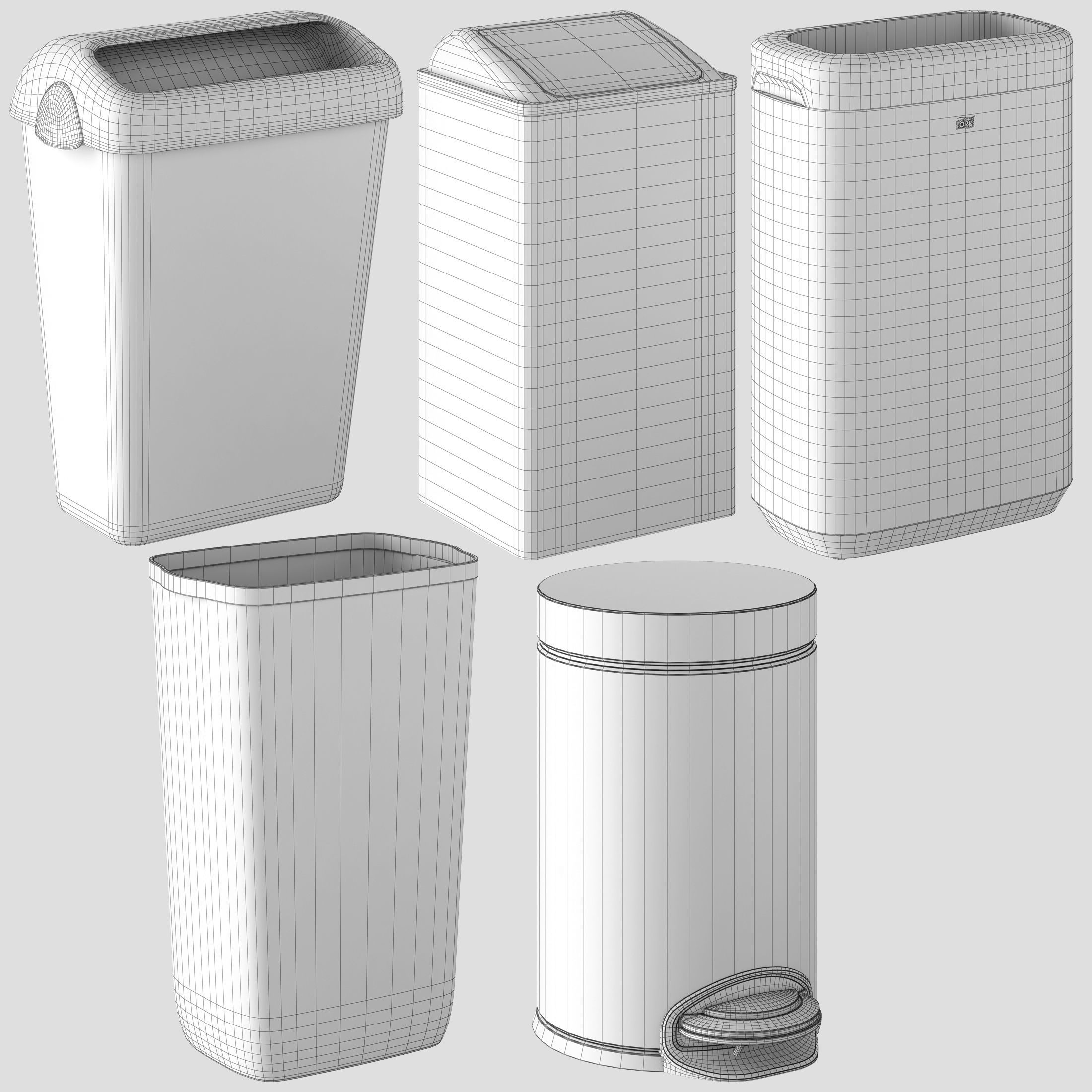 Bins set 181 3D model_26