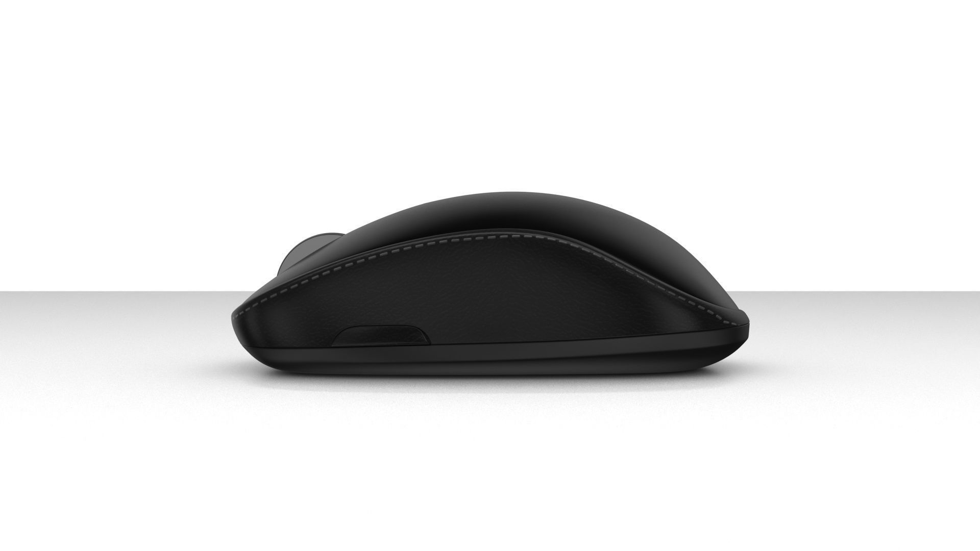 Bluetooth Mouse Low-poly 3D model_3