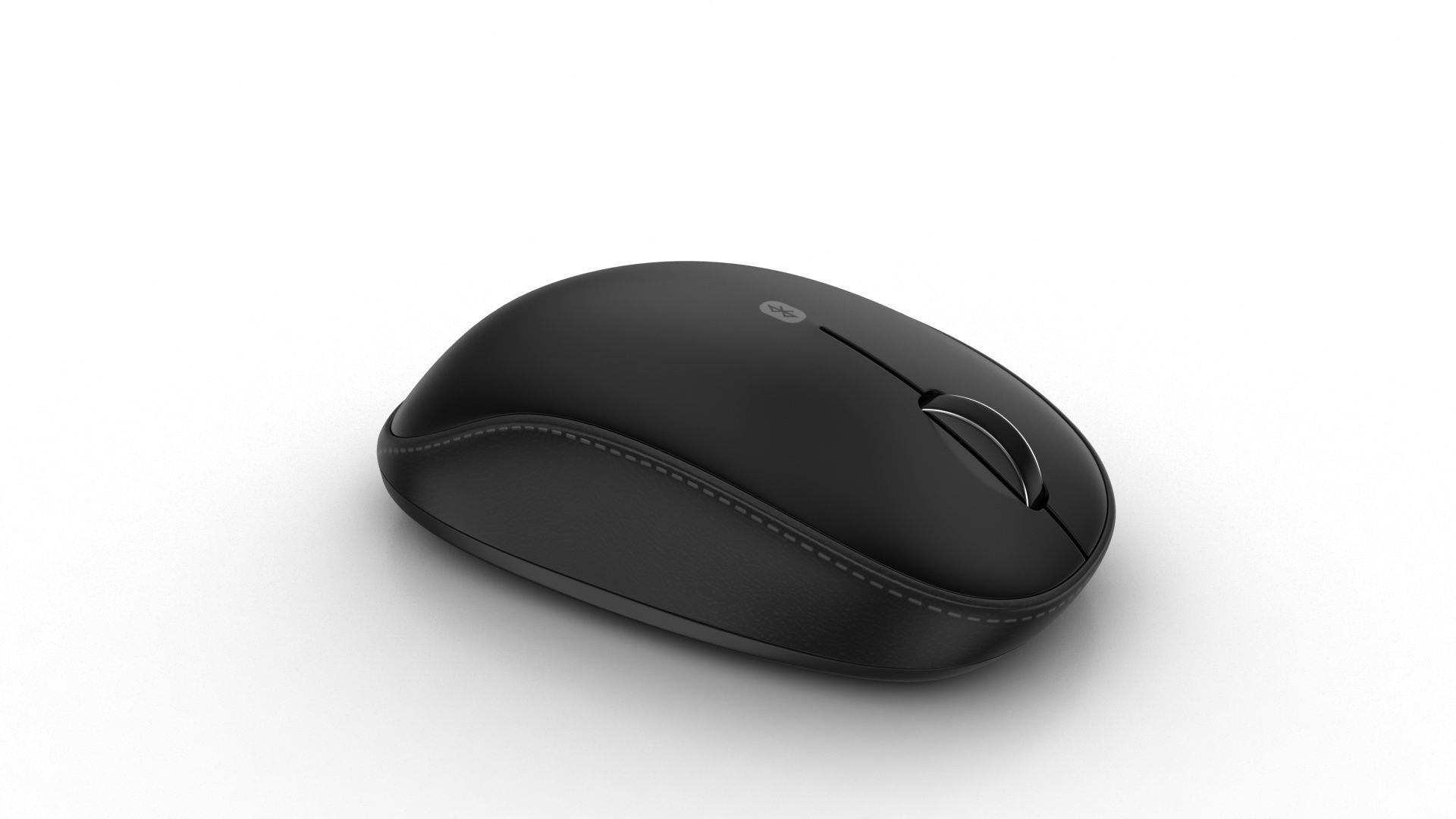 Bluetooth Mouse Low-poly 3D model_5