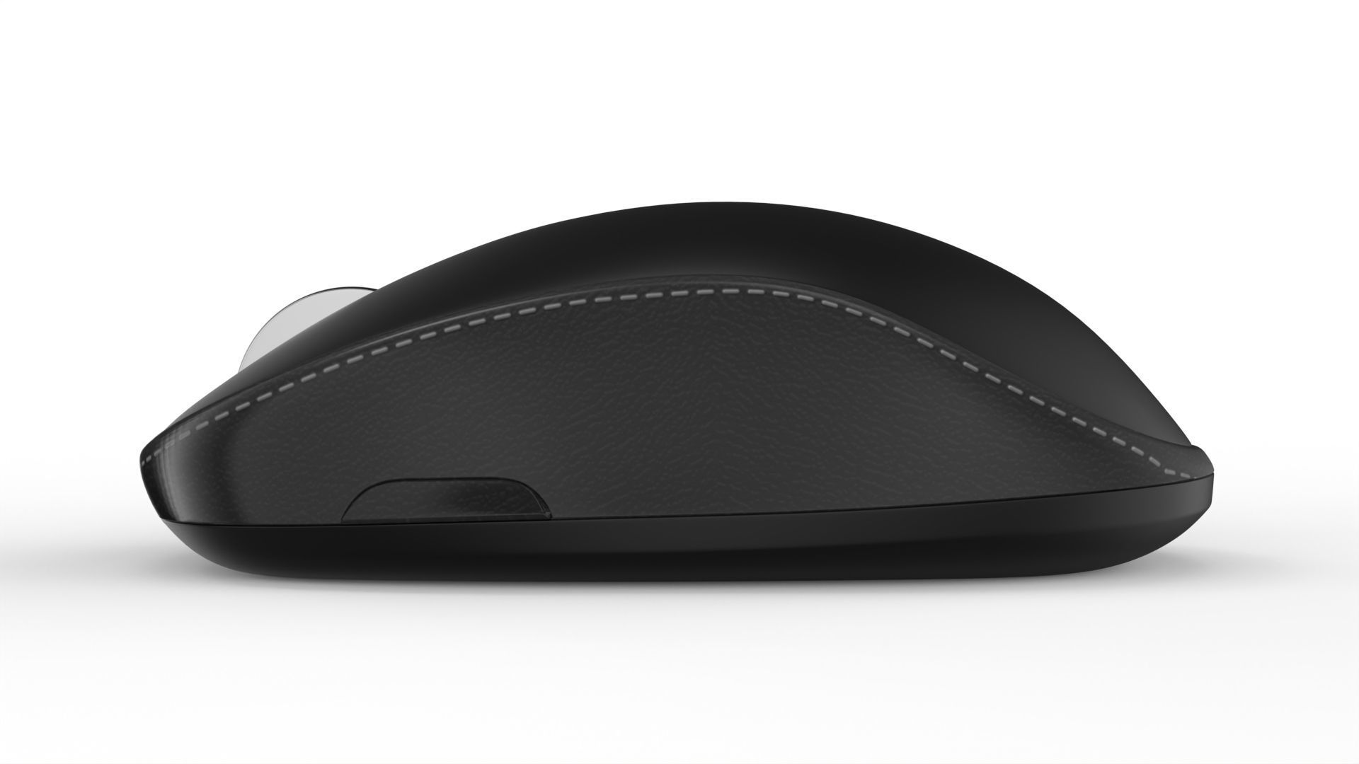 Bluetooth Mouse Low-poly 3D model_9