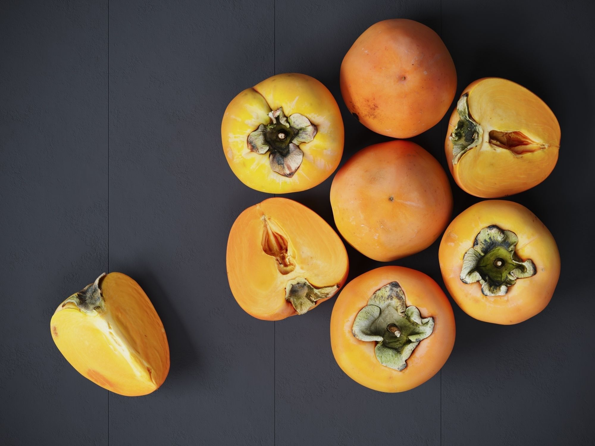 Persimmon 3D model_1